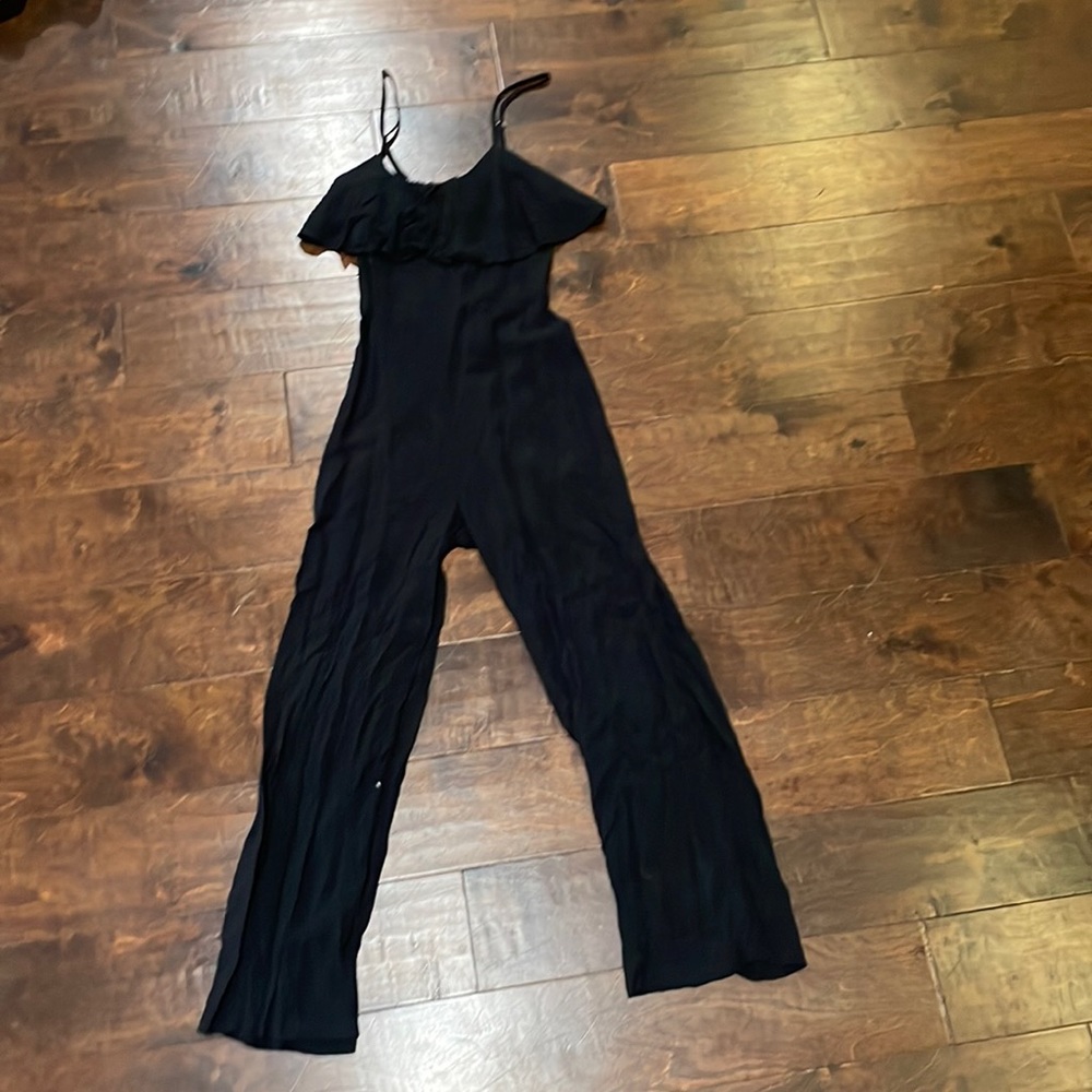 Black jumpsuit from Abercrombie and Fitch